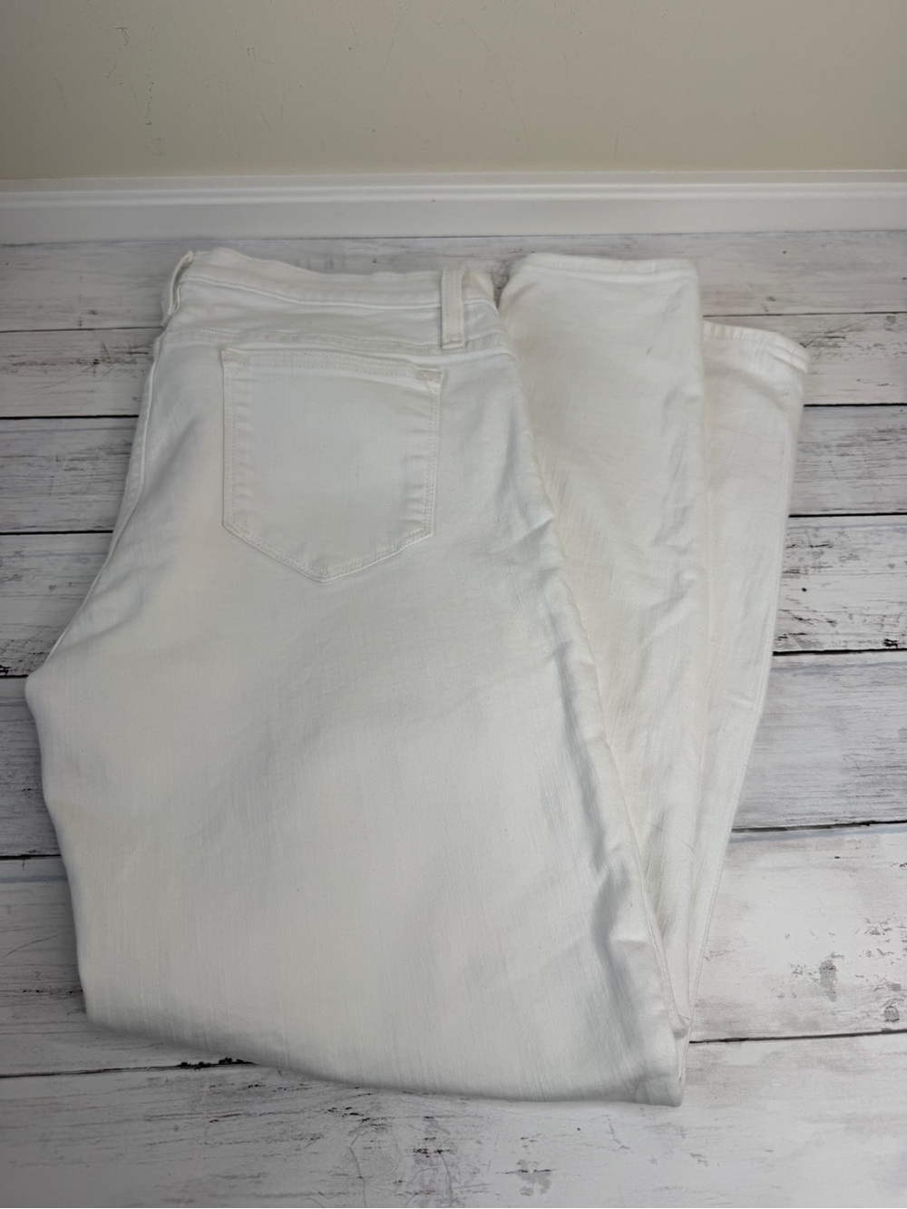 J. Crew Skinny White Toothpick Jeans